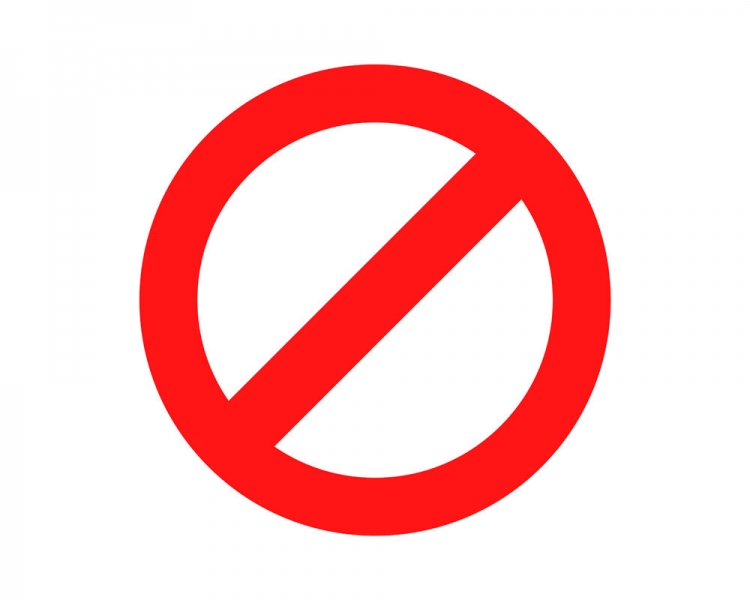 Prohibited Items Prohibited Items